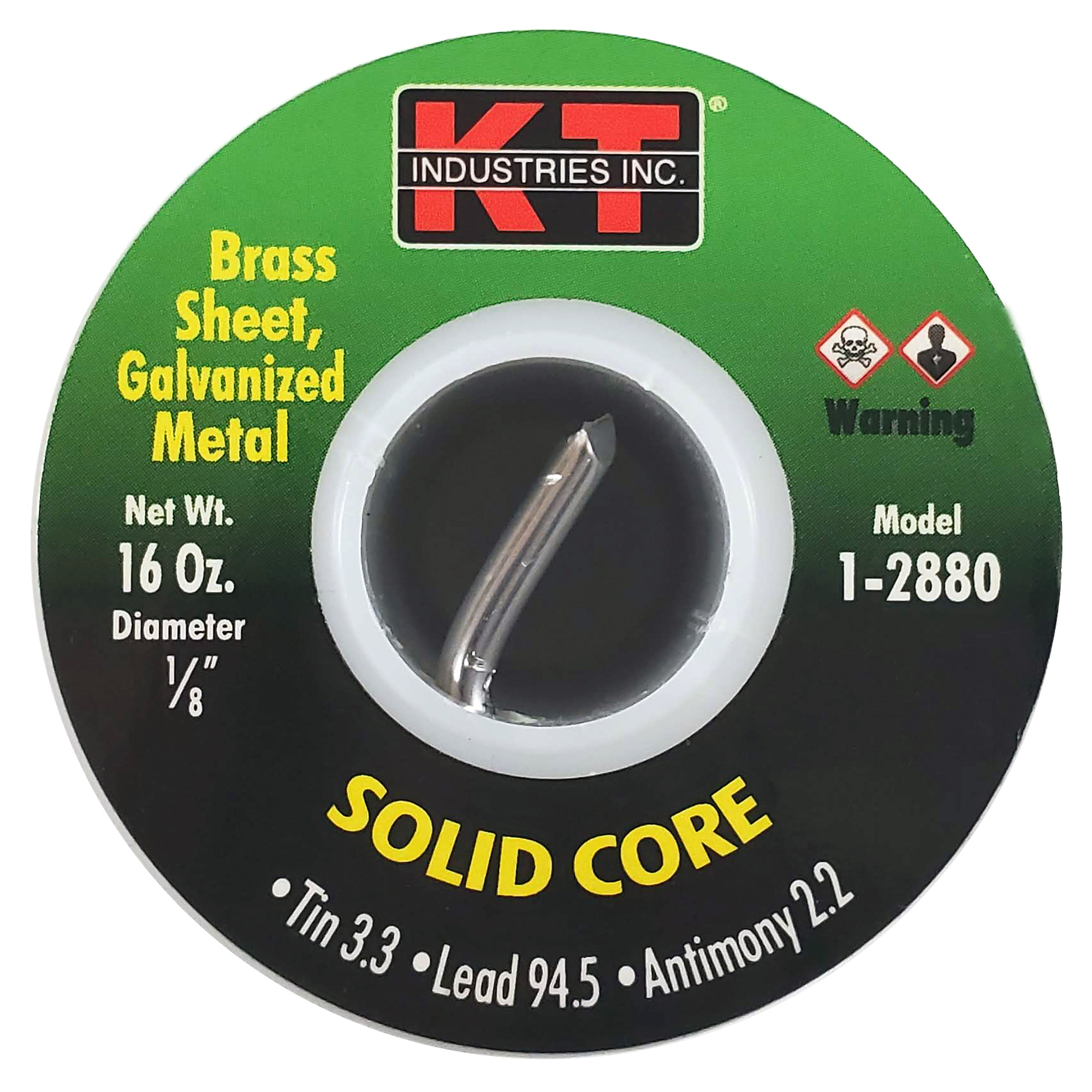K-T Industries Solid Solder — 1 Lb., All Purpose, Model# 1-2880